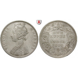 Indien, Britisch-Indien, Victoria, Rupee 1892, vz