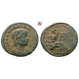 Römische Kaiserzeit, Hannibalianus, Follis 336-337, ss+
