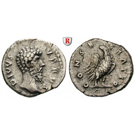 Römische Kaiserzeit, Lucius Verus, Denar 169, ss+