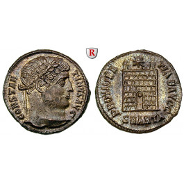 Römische Kaiserzeit, Constantinus I., Follis 329-330, st
