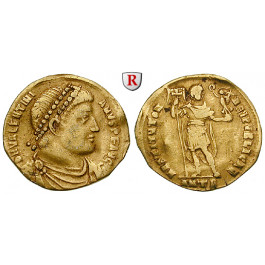 Römische Kaiserzeit, Valentinianus I., Solidus 364-367, ss