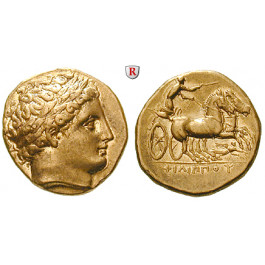 Makedonien, Königreich, Philipp II., Stater 340-328 v.Chr., vz