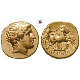 Makedonien, Königreich, Philipp II., Stater 323-315 v.Chr., ss-vz/vz