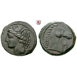 Sardinien, Sardopunier, Bronze um 300-264 v.Chr., vz