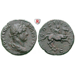 Römische Kaiserzeit, Hadrianus, As 132-134, ss