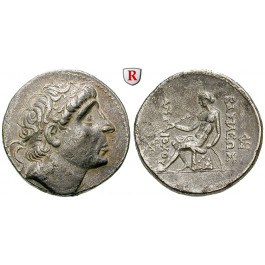 Syrien, Königreich der Seleukiden, Antiochos II., Tetradrachme, ss+