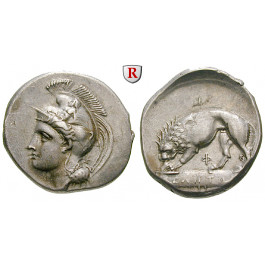 Italien-Lukanien, Velia, Didrachme 334-300 v.Chr., vz