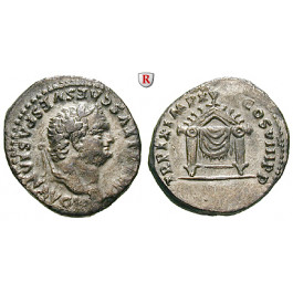 Römische Kaiserzeit, Titus, Denar Jan.-Juni 80, ss-vz/vz