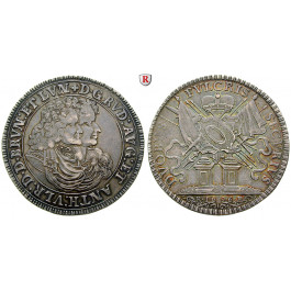 Braunschweig, Braunschweig-Wolfenbüttel, Rudolf August und Anton Ulrich, Taler 1696, ss-vz