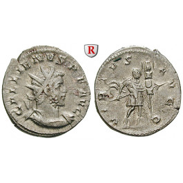 Römische Kaiserzeit, Gallienus, Antoninian 257-258, ss+