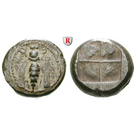 Ionien, Ephesos, Drachme 500-420 v.Chr., ss-vz