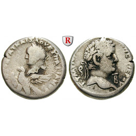 Römische Provinzialprägungen, Seleukis und Pieria, Antiocheia am Orontes, Vespasianus, Tetradrachme 69-70 (Jahr 2), f.ss