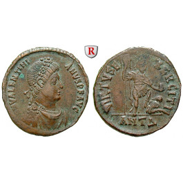 Römische Kaiserzeit, Valentinianus II., Bronze 383-388, ss+