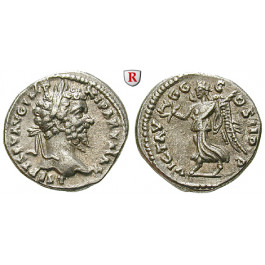 Römische Kaiserzeit, Septimius Severus, Denar 198-200, vz