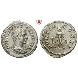 Römische Kaiserzeit, Geta, Caesar, Denar 209, vz/ss-vz