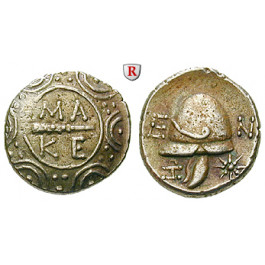 Makedonien, Königreich, Autonome Prägung z. Z. Philipp V. u. Perseus, Tetrobol 184-179 v.Chr., ss-vz