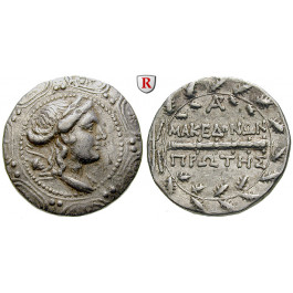 Makedonien-Römische Provinz, Freistaat, Tetradrachme 167-147 v.Chr., ss+