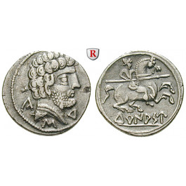 Spanien, Turiasu, Denar 120-20 v.Chr., ss-vz