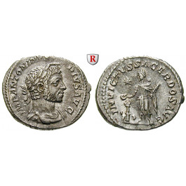 Römische Kaiserzeit, Elagabal, Denar 221, vz