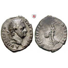 Römische Kaiserzeit, Vitellius, Denar April-Dezember 69, ss-vz