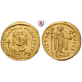 Byzanz, Mauricius Tiberius, Solidus 582-583, ss-vz