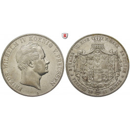 Brandenburg-Preussen, Königreich Preussen, Friedrich Wilhelm IV., Vereinsdoppeltaler 1841, ss