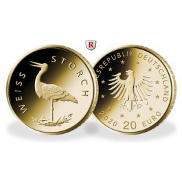 Bundesrepublik Deutschland, 20 Euro 2020, A, 3,89 g fein, st