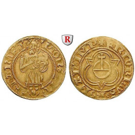 Frankfurt, Stadt, Goldgulden o.J. (1460-1490), ss
