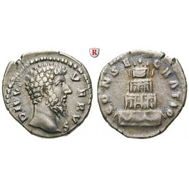 Römische Kaiserzeit, Lucius Verus, Denar 169, ss-vz/ss