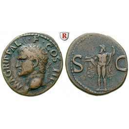 Römische Kaiserzeit, Agrippa, As 37-41, ss+