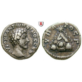 Römische Provinzialprägungen, Kappadokien, Caesarea, Marcus Aurelius, Didrachme 161, ss+