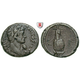 Römische Provinzialprägungen, Ägypten, Alexandria, Hadrianus, Tetradrachme Jahr 2 (117-118), ss-vz