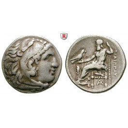 Makedonien, Königreich, Philipp III., Drachme 323-317 v.Chr., ss