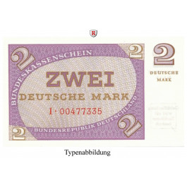 Bundesrepublik Deutschland, Bundeskassenscheine, 2 DM o.D. (1967), I, Rb. 318a