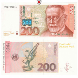 Bundesrepublik Deutschland, 200 DM 02.01.1996, I, Rb. 311b