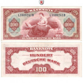 Bundesrepublik Deutschland, 100 DM 1948, II, Rb. 244