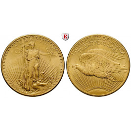 USA, 20 Dollars 1924, 30,15 g fein, vz