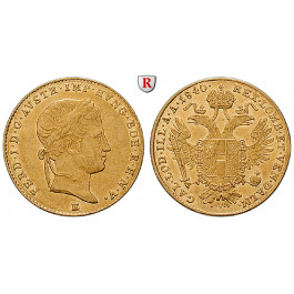 Österreich, Kaiserreich, Ferdinand I., Dukat 1840, vz
