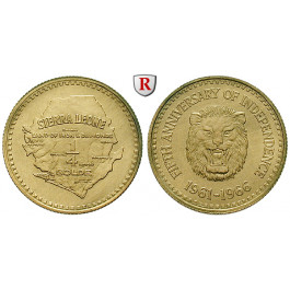 Sierra Leone, 1/4 Golde 1966, 12,34 g fein, st