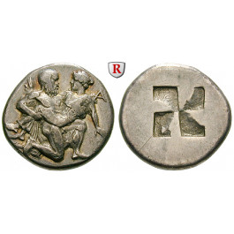 Thrakische Inseln, Thasos, Stater 412-404 v.Chr., f.vz