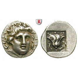 Karien - Inseln, Rhodos, Hemidrachme 170-150 v.Chr., ss-vz
