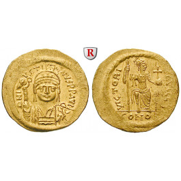 Byzanz, Justin II., Solidus 567-578, vz+