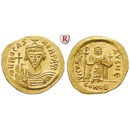 Byzanz, Phocas, Solidus, vz-st/vz