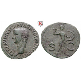 Römische Kaiserzeit, Claudius I., As 50-54, vz/ss-vz