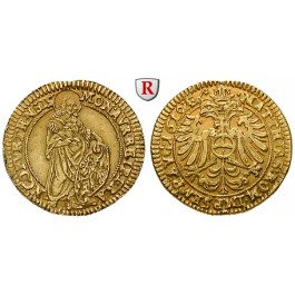 Frankfurt, Stadt, Goldgulden 1619, ss-vz