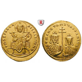 Byzanz, Constantinus VII. und Romanus I., Solidus, f.vz