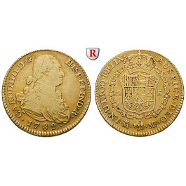 Spanien, Carlos IV., 2 Escudos 1789, ss