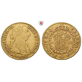 Spanien, Carlos III., Escudo 1787, ss