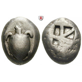 Aigina, Stater 500-480 v.Chr., ss+