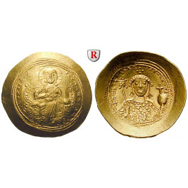 Byzanz, Constantinus IX., Histamenon nomisma 1042-1055, vz